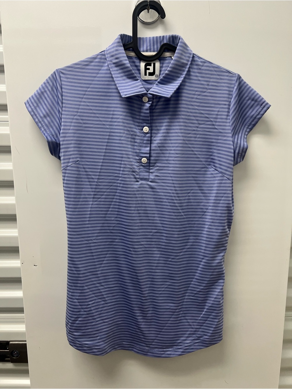 FootJoy Lavender Striped Golf Polo